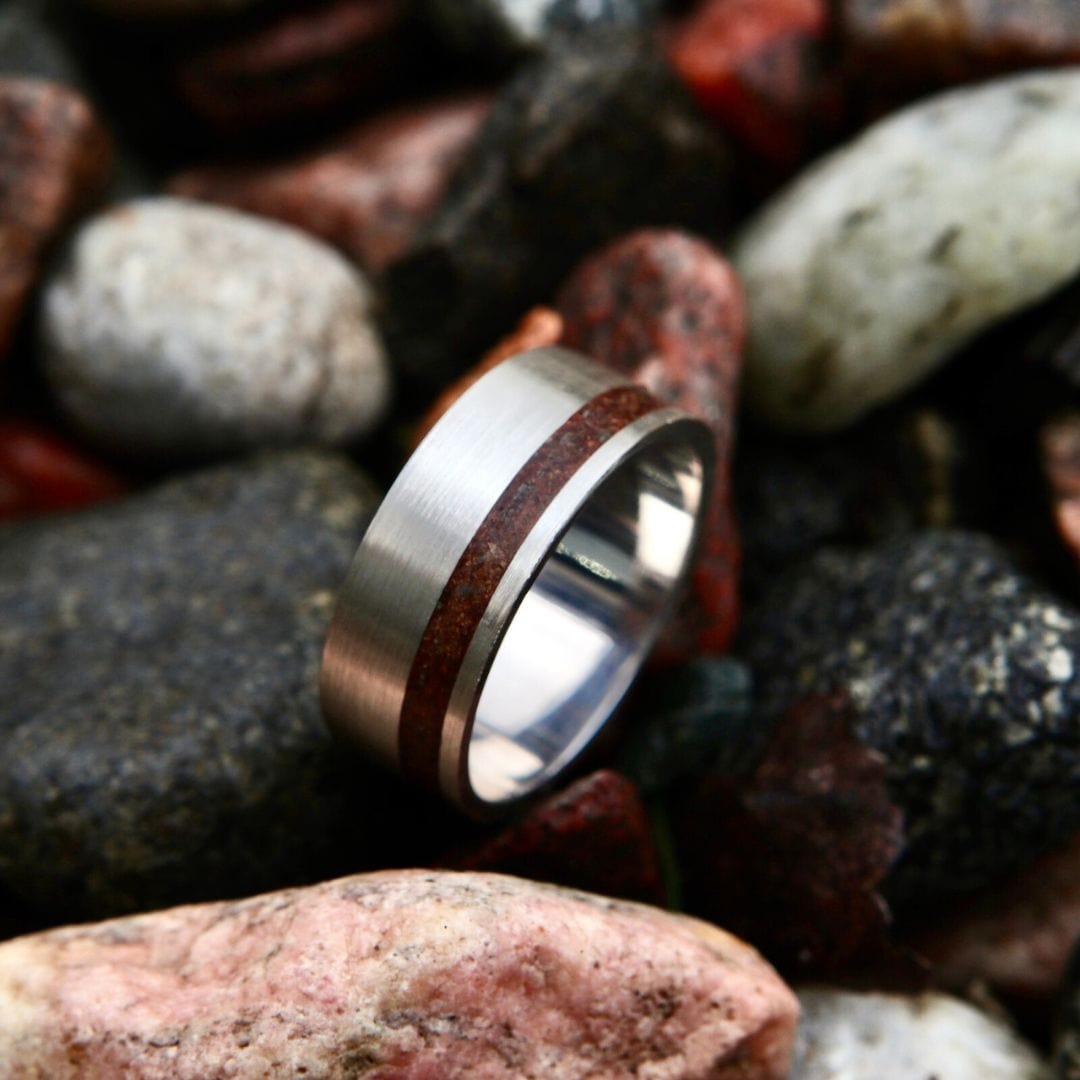 Mathieu Blanchard Bagues Bague Triceratops du Montana en argent sterling
