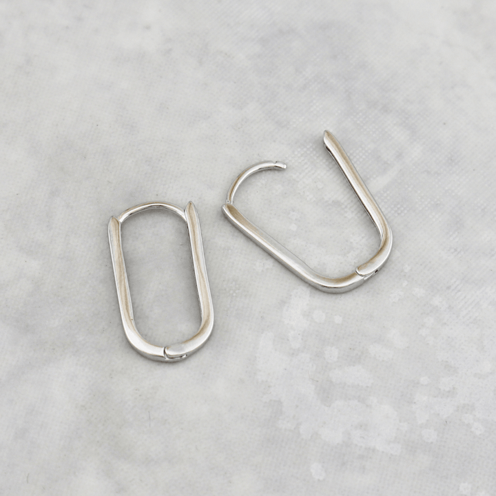 Mathieu Blanchard Boucles d'oreilles Boucles d'oreilles Huggies en argent sterling