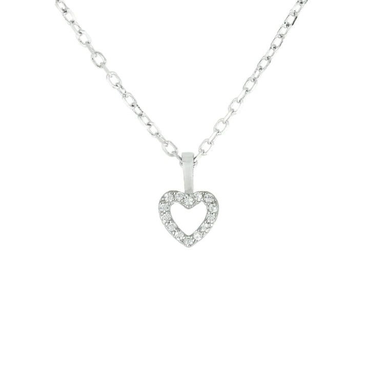 Mathieu Blanchard Collier Coeur en argent sterling
