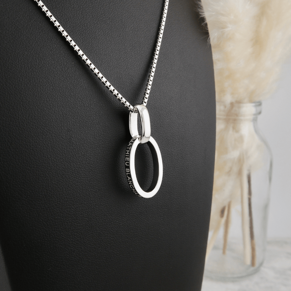 Mathieu Blanchard Collier Union en argent sterling
