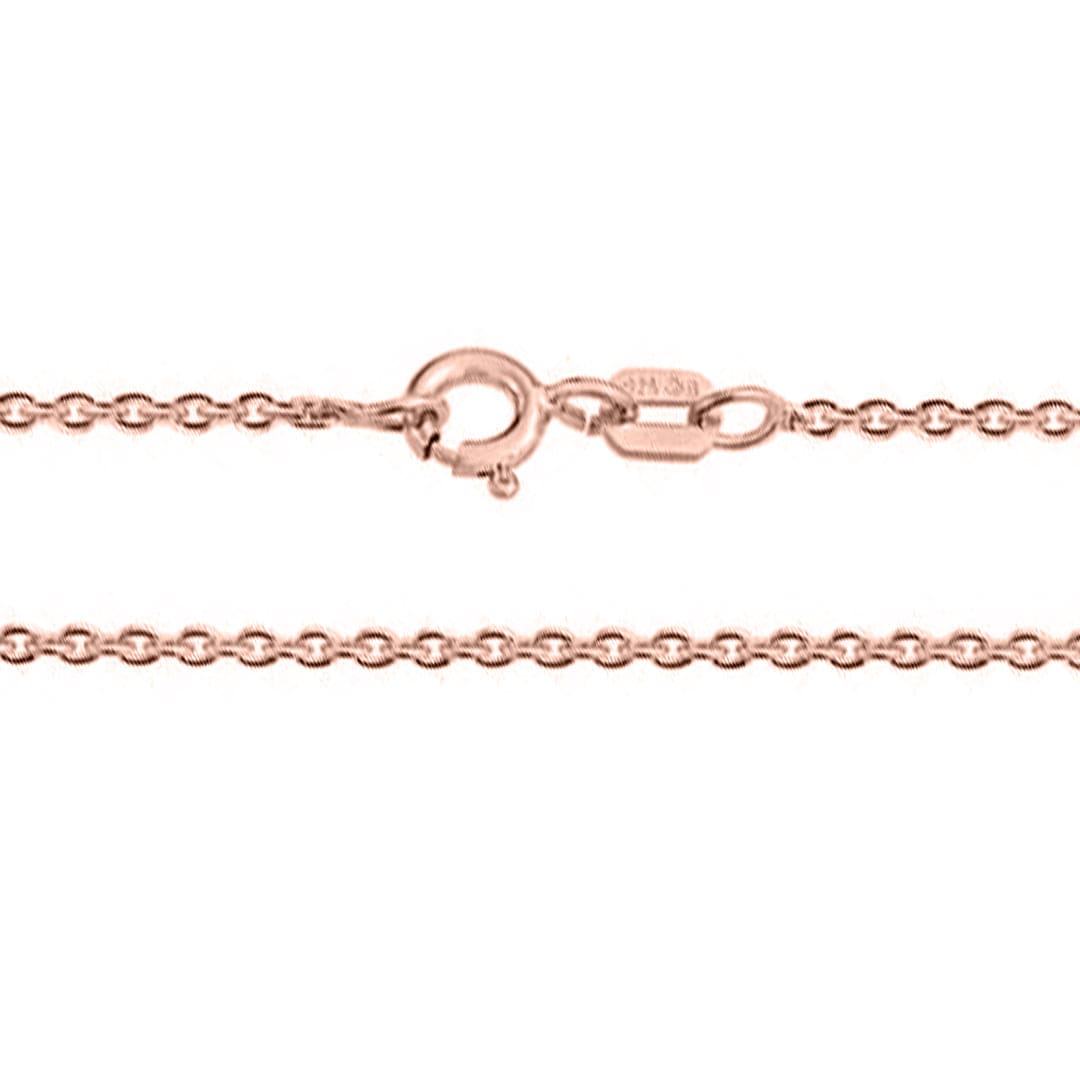 - Colliers Chaîne Rolo en argent sterling ou or 10K