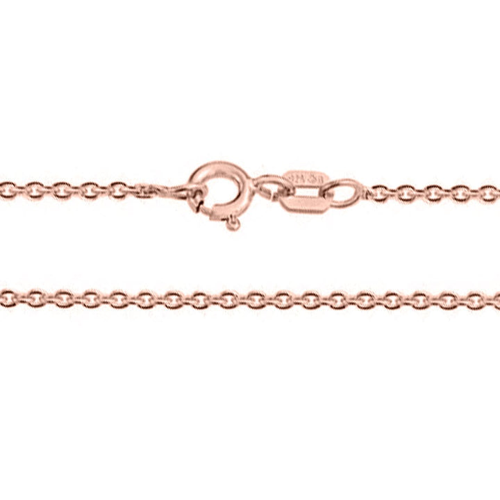 - Colliers Chaîne Rolo en argent sterling ou or 10K