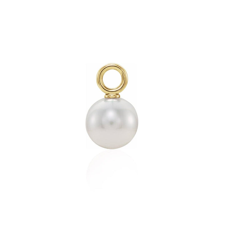 Mathieu Blanchard Pendentif perle d'eau douce et or 10K ou argent sterling