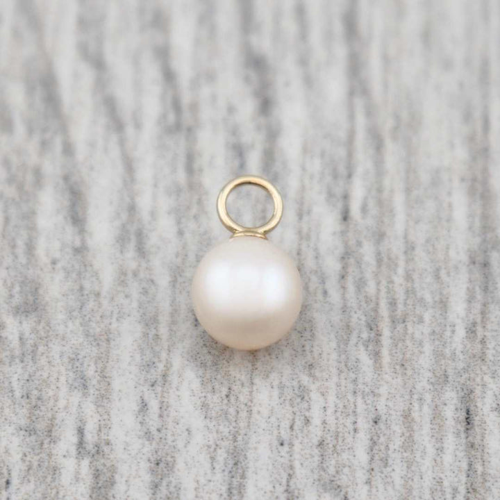 Mathieu Blanchard Pendentif perle d'eau douce et or 10K ou argent sterling