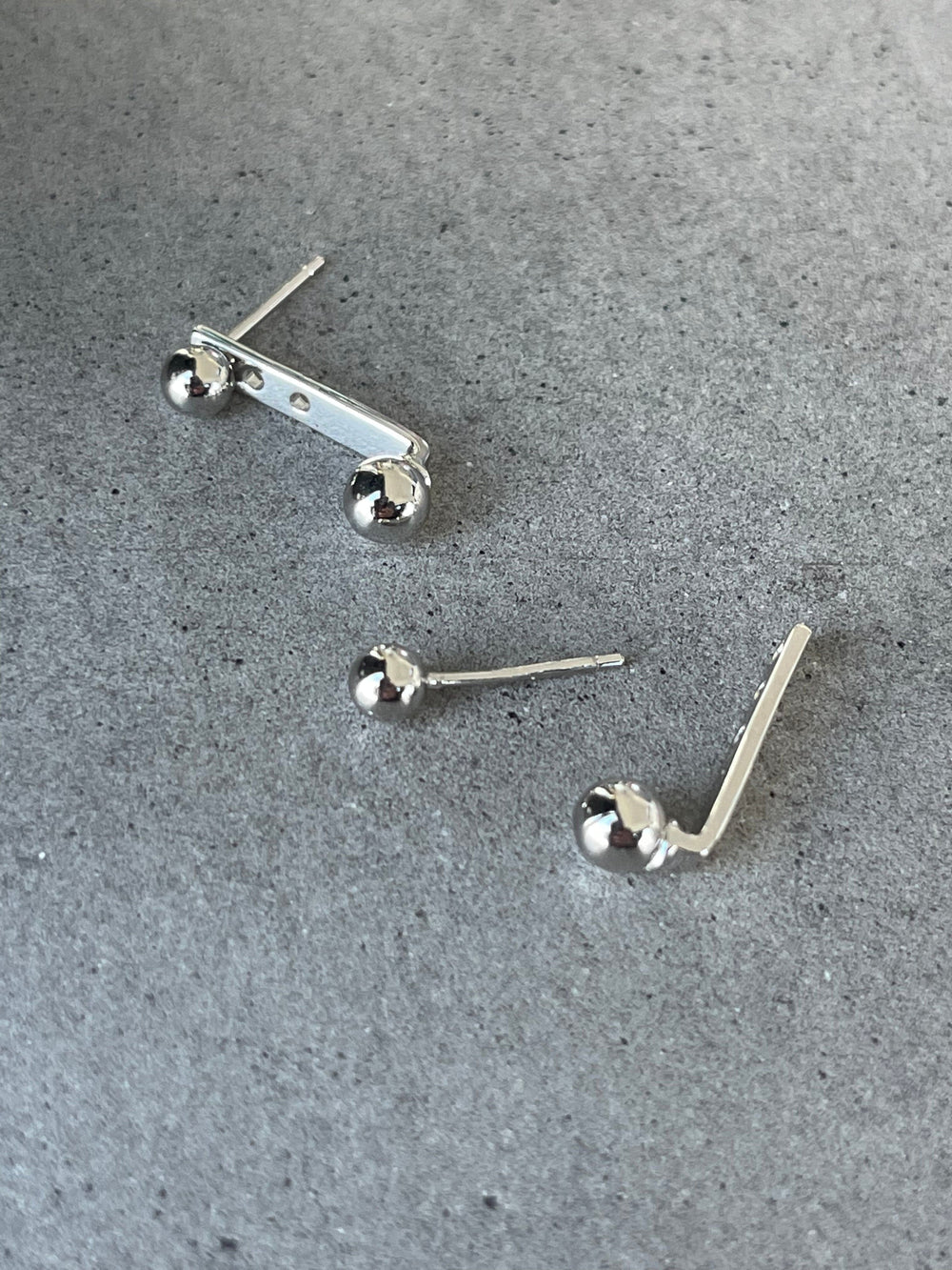 Caroline Néron Boucles d'oreilles Boucles d'oreilles amovible Lady en argent sterling