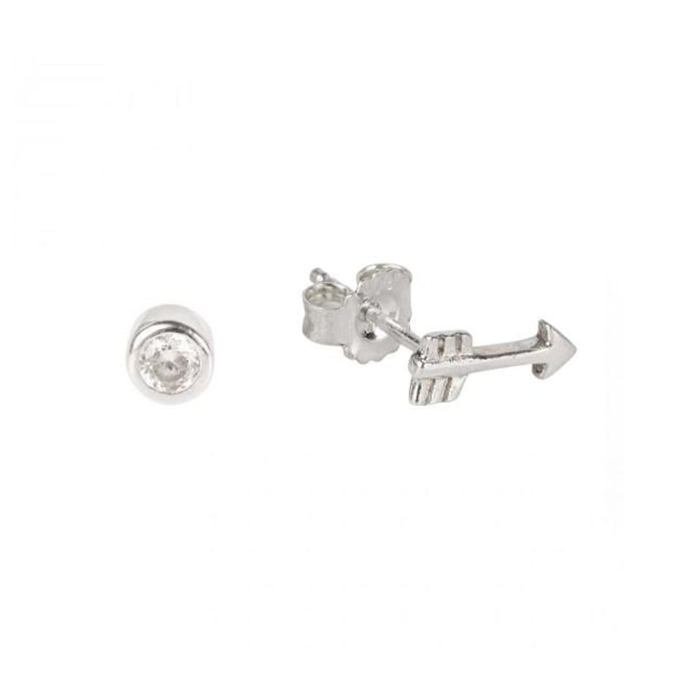 Caroline Néron Boucles d'oreilles It Girl CZ en argent