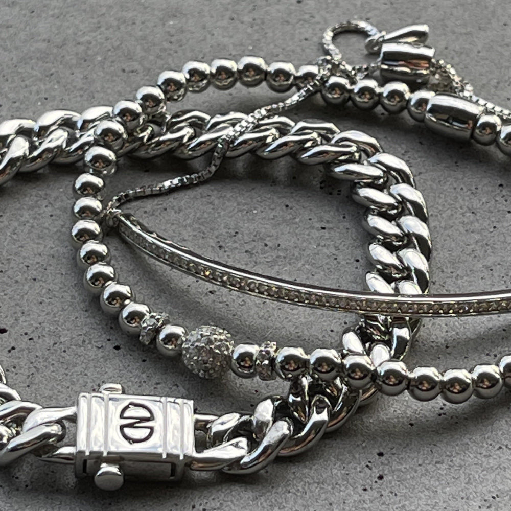 Caroline Néron Bracelet Linéaire en argent sterling
