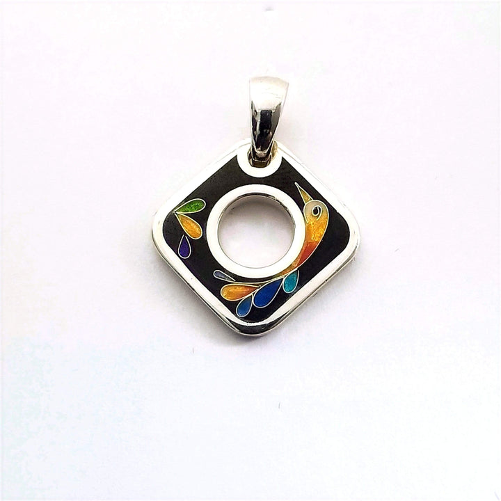 Gayane Avetisyan Collier Oiseau d'émail