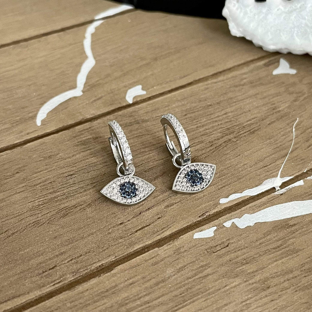 Mathieu Blanchard Argent Boucles d'oreilles Huggies en argent sterling