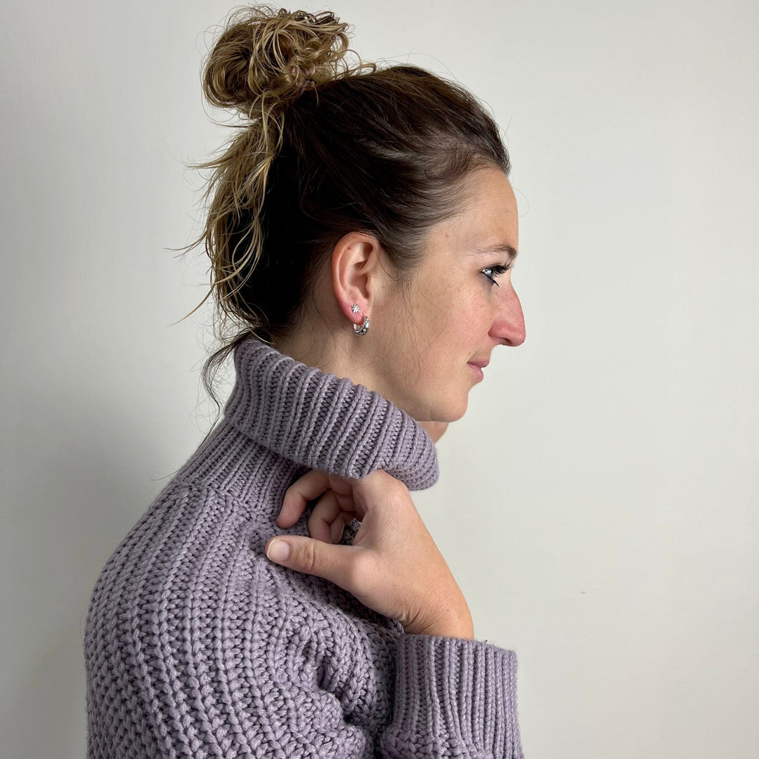 Mathieu Blanchard Boucles d'oreilles Argent Boucles d'oreilles Étoiles du Nord en argent sterling