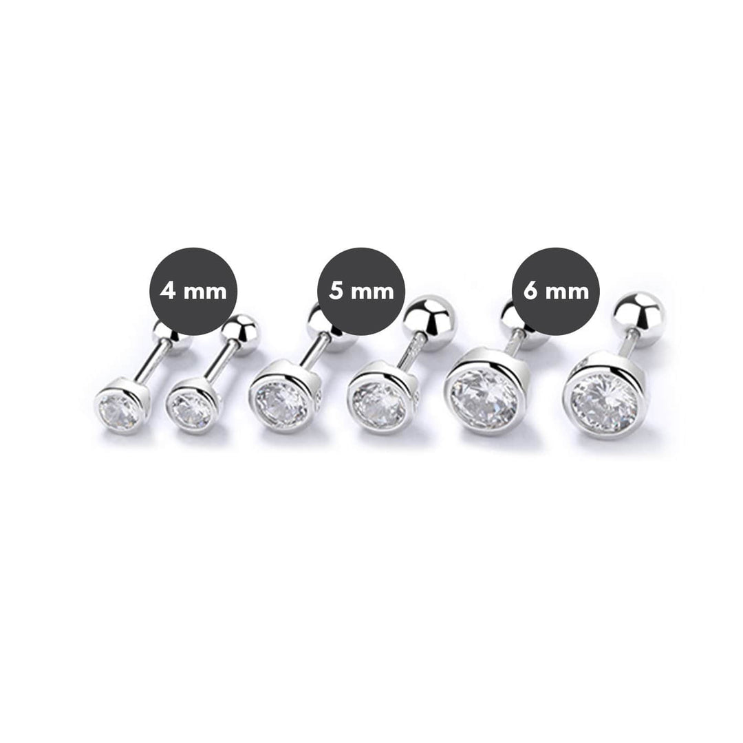 Mathieu Blanchard Boucles d'oreilles Classiques en argent sterling