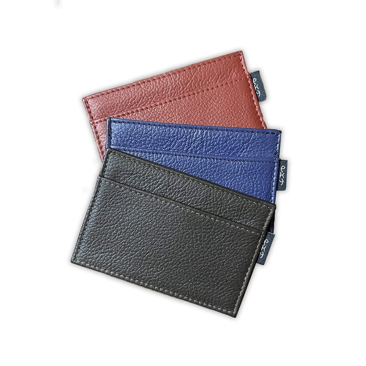 PKY Design Porte-cartes en cuir