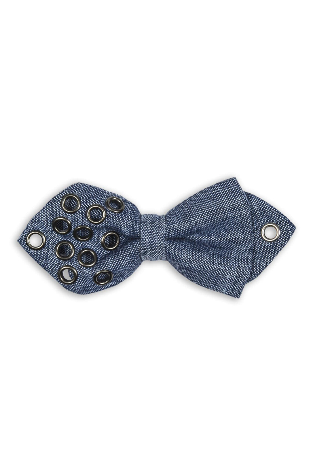 Swell Fellow Nœud papillon Bleu / 100% Lin / Sans le mouchoir assorti Noeud papillon Baxter