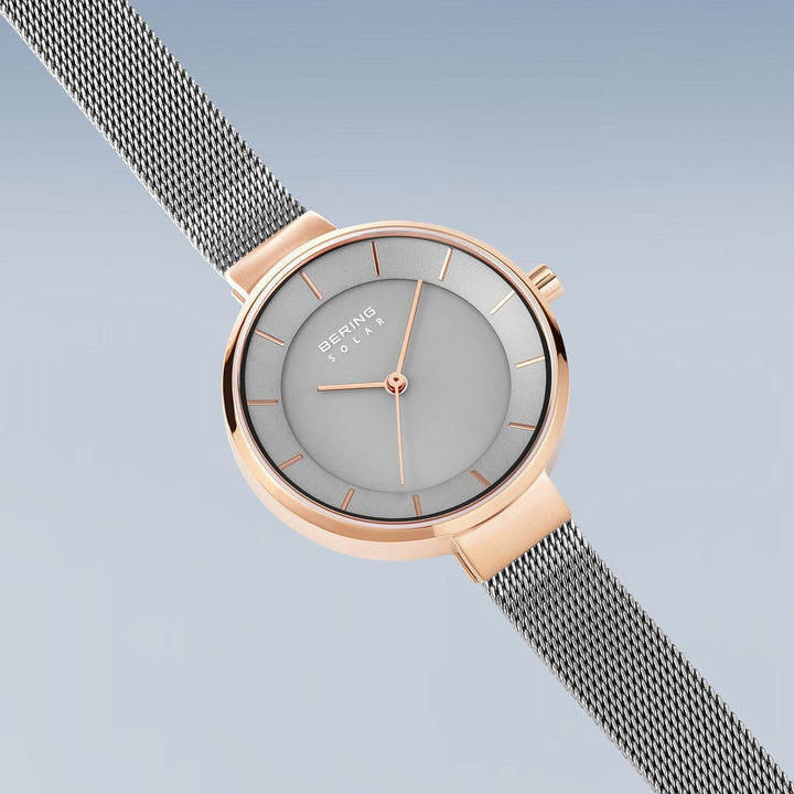Solar-Powered Bering Classic Blue Watch 31mm 17331-707