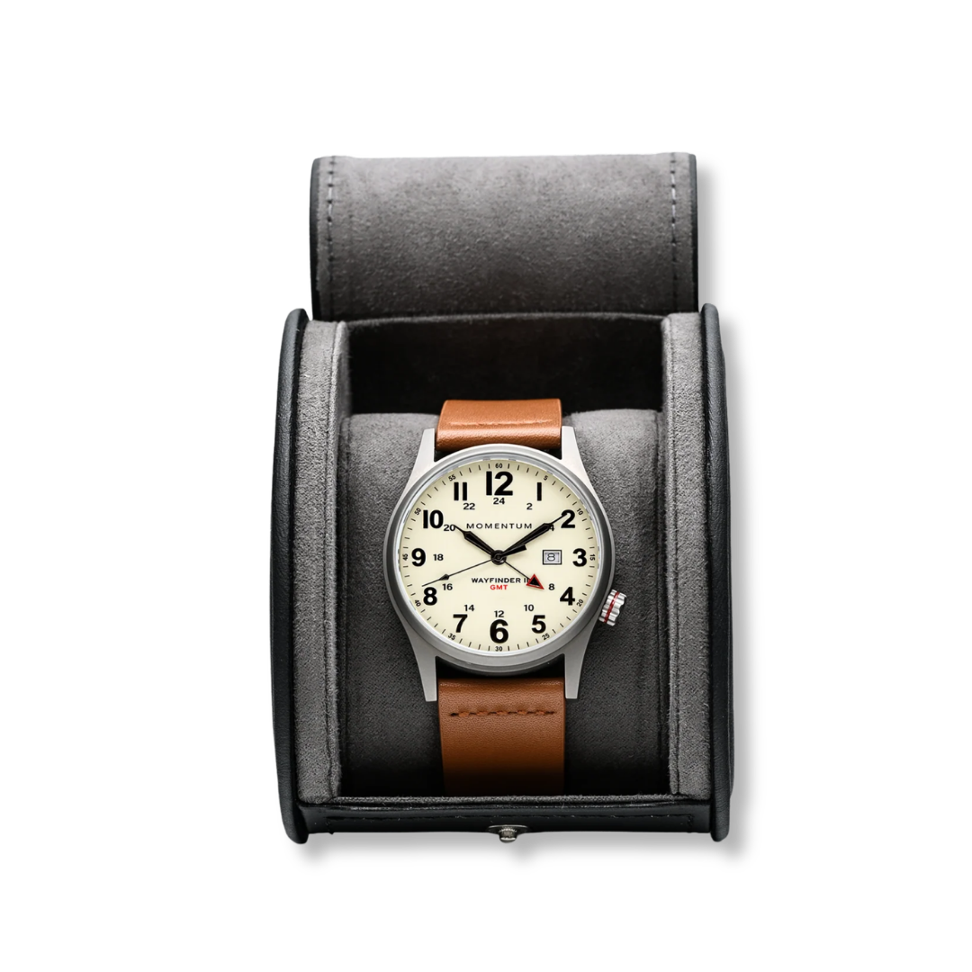 Montre Momentum Wayfinder II GMT- Blanc 40mm
