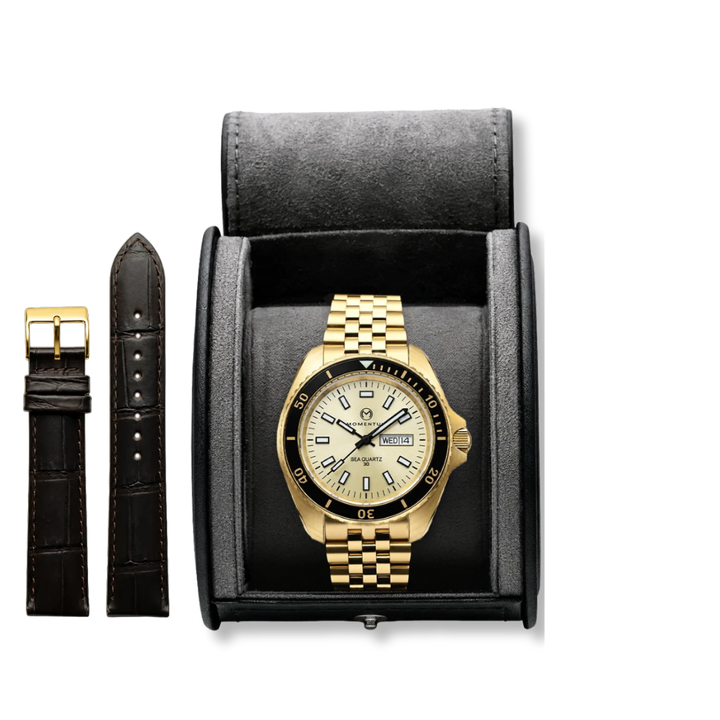 Montre Momentum Champagne Sea Quartz 30 - 42mm