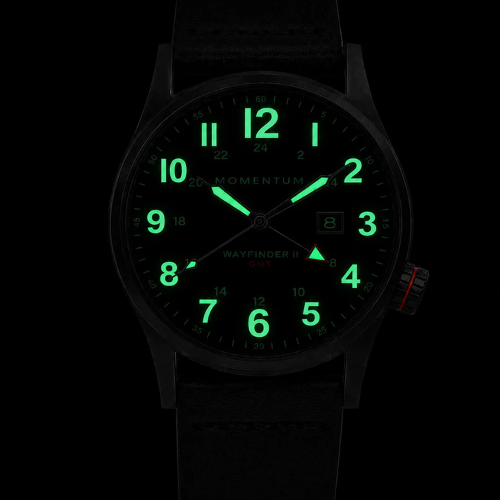 Montre Momentum Wayfinder II GMT- Noir 40mm