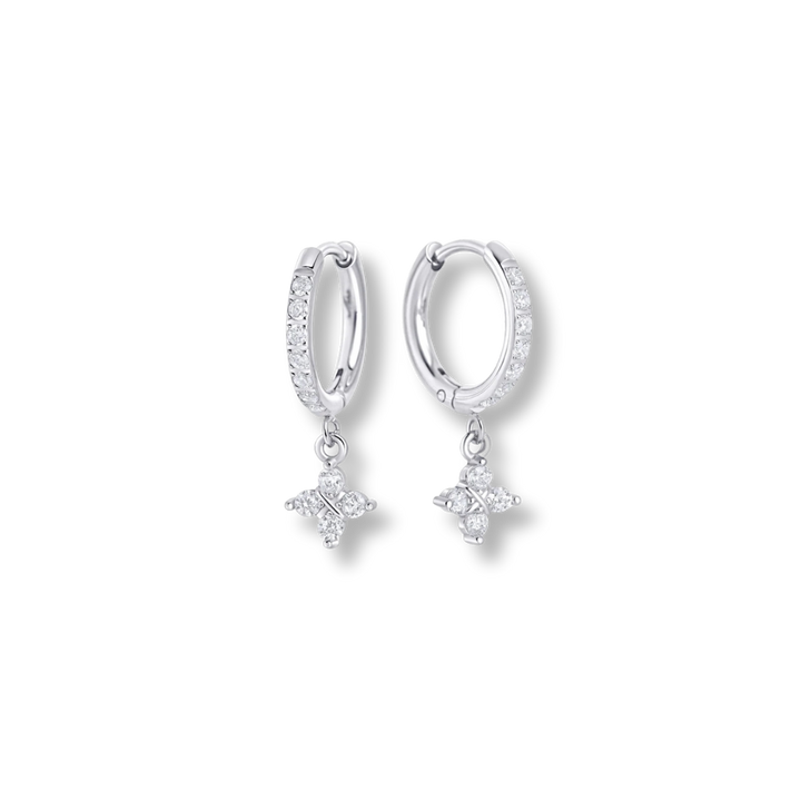 Briget Stainless Steel Huggie Earrings