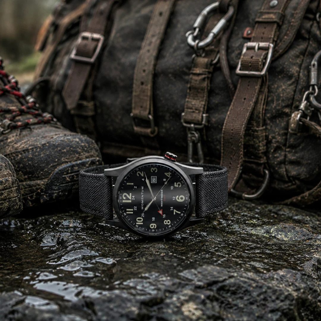 Montre Momentum Wayfinder II GMT- Noir 40mm