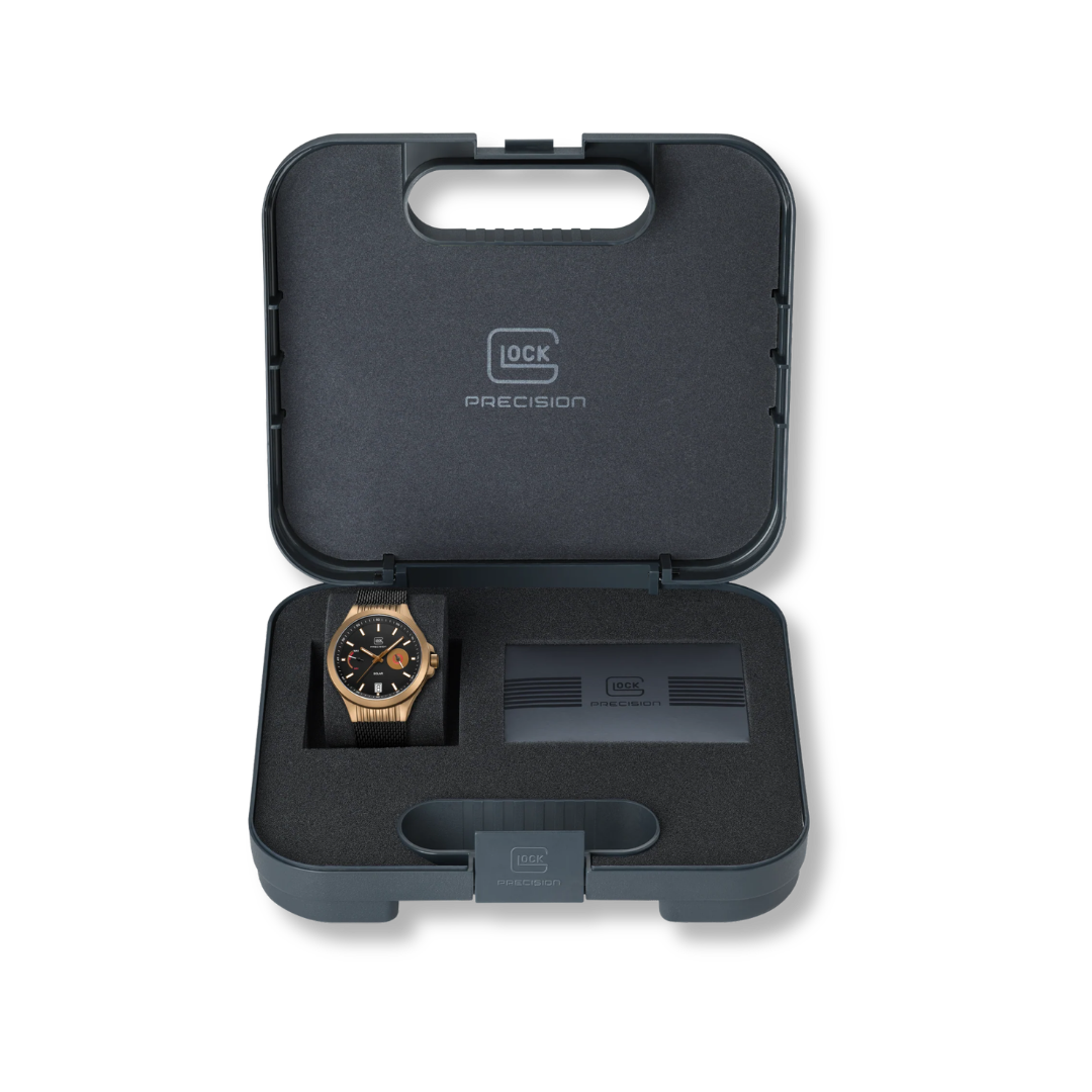 Montre GLOCK 42mm - Coyote &amp; Noir GW-19-3-22