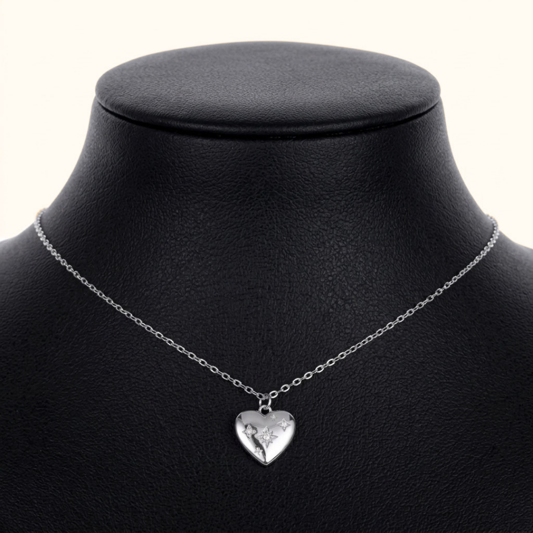 Sterling Silver Milky Way Necklace