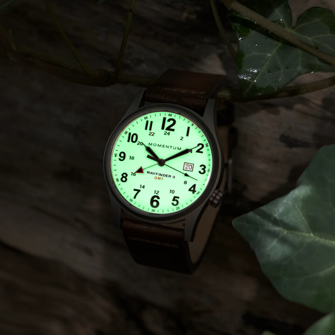 Montre Momentum Wayfinder II GMT- Blanc 40mm