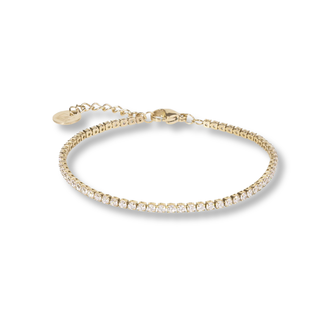 Bracelet Tennis mini en acier inoxydable