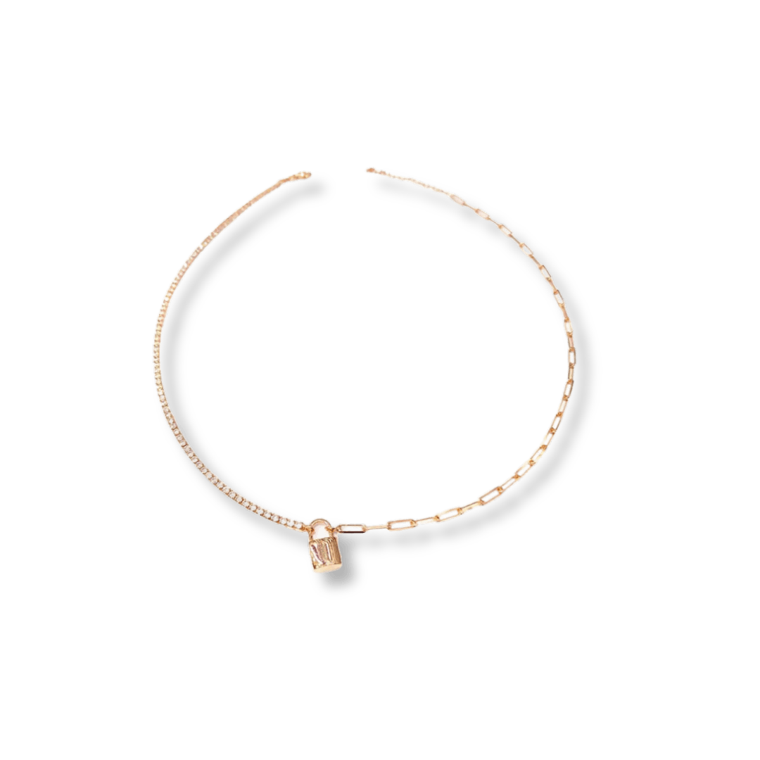 Mathieu Blanchard Collier Cadenas Tennis - Argent sterling