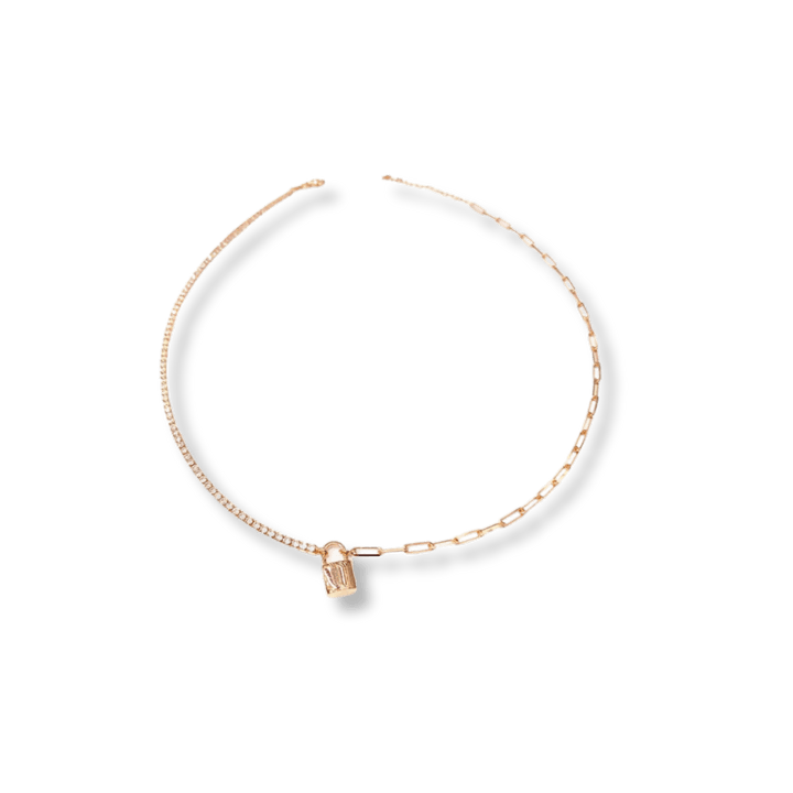 Mathieu Blanchard Collier Cadenas Tennis - Argent sterling