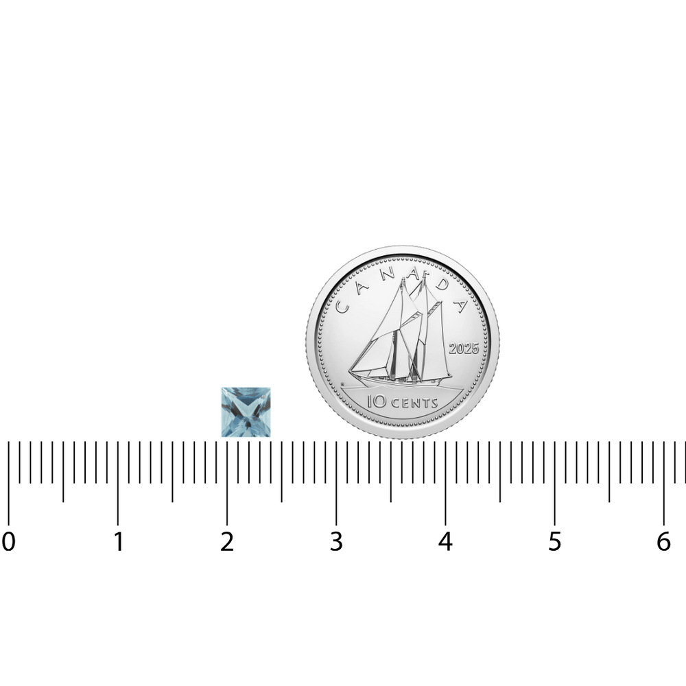 Aigue marine Naturel de Madagascar Taille Princesse 4.9x4.9 mm Mathieu Blanchard 4.9 x 4.9mm PAIM21526S Aigue marine Naturel de Madagascar Taille Princesse 4.9x4.9 mm Mathieu Blanchard Joaillerie