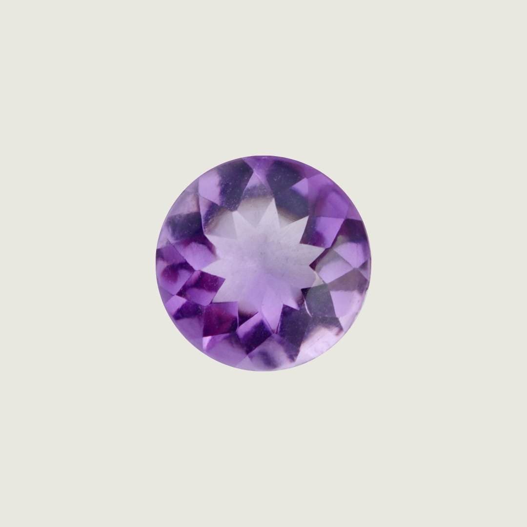 Mathieu Blanchard Améthyste Naturel Taille Rond Cabochon