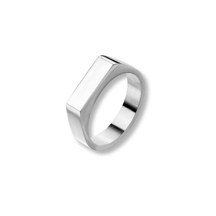 Mathieu Blanchard Bagues Bague chevalière Triomphe en acier