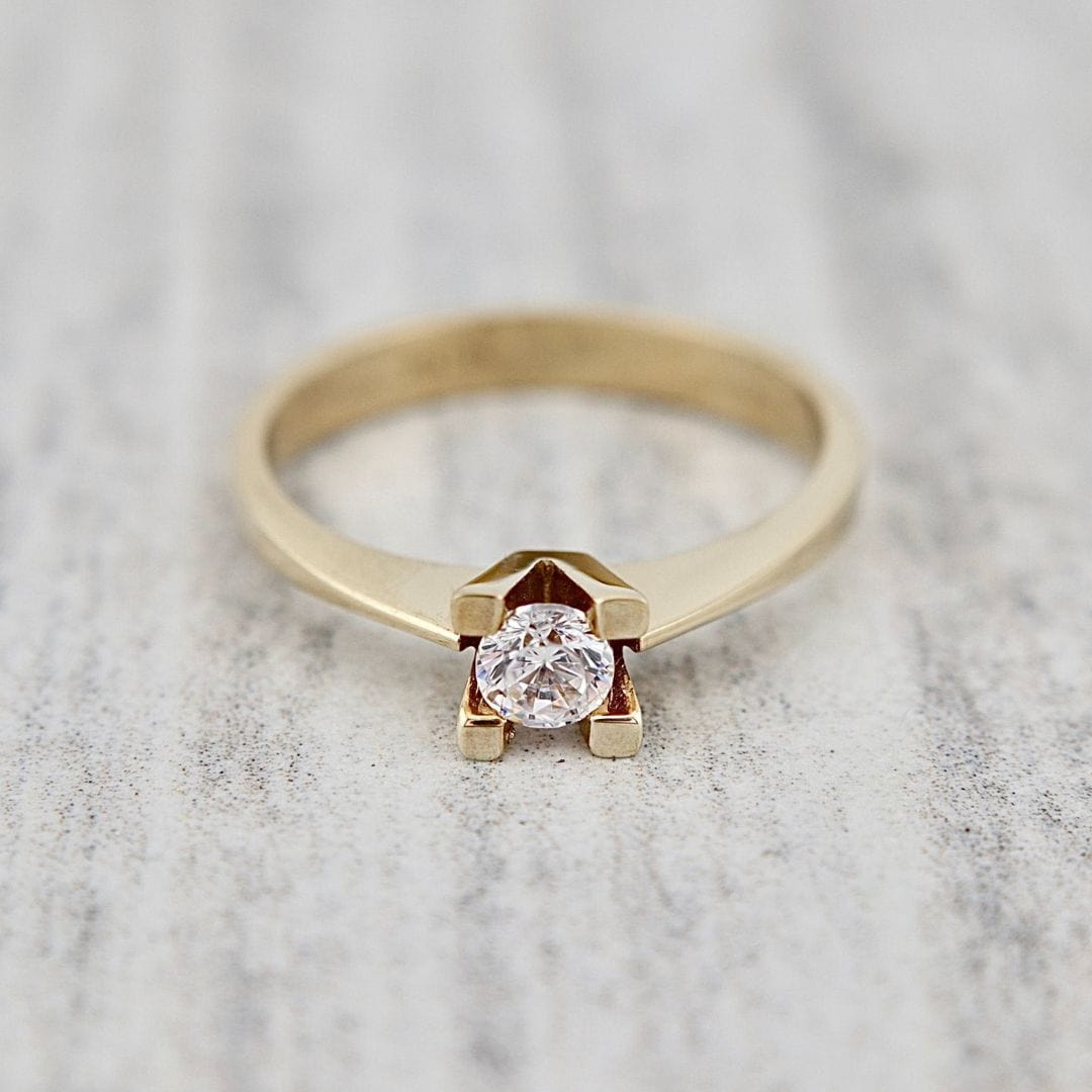 RPM Bagues Bague Classique Solitaire en or 10K