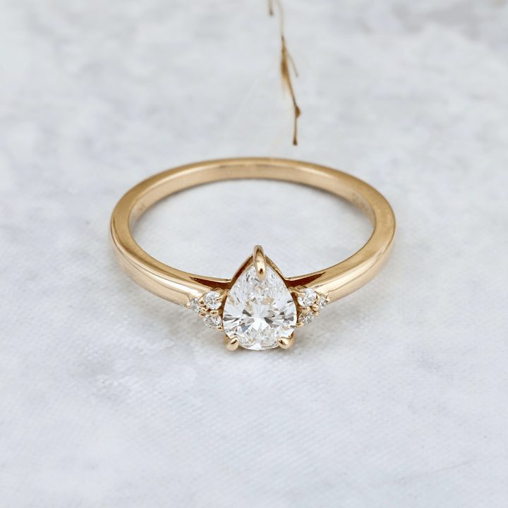 - Bagues Bague Cluster or 14K -18K ou platine et diamants