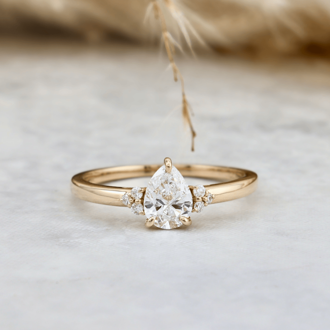 - Bagues Bague Cluster or 14K -18K ou platine et diamants