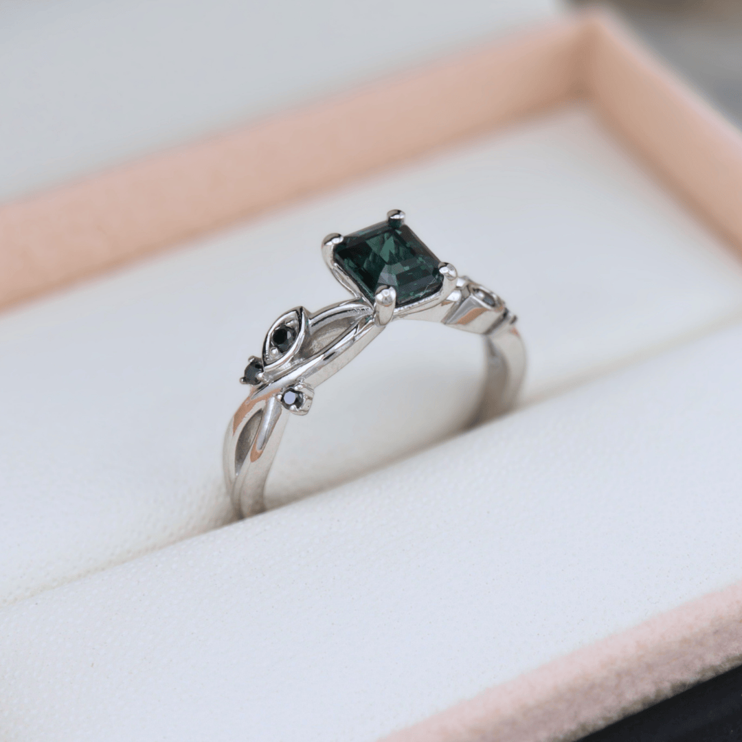 Bague Enchanteresse Saphir Mathieu Blanchard Bagues Bague Entrelacé diamants naturel | Mathieu Blanchard Mathieu Blanchard Joaillerie