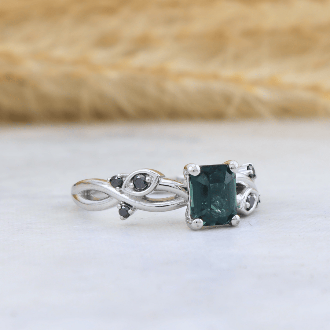 Bague Enchanteresse Saphir Mathieu Blanchard Bagues Bague Entrelacé diamants naturel | Mathieu Blanchard Mathieu Blanchard Joaillerie