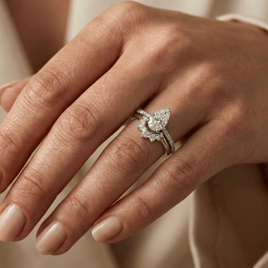 Bague Ensemble d&