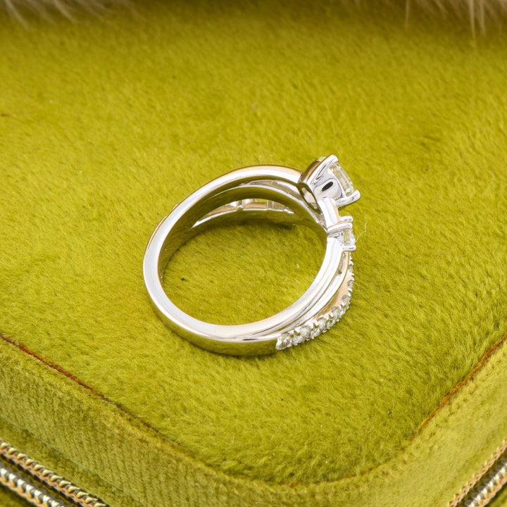 Bague Entrelacé Diamants Mathieu Blanchard Bagues Bague Entrelacé diamants naturel | Mathieu Blanchard Mathieu Blanchard Joaillerie