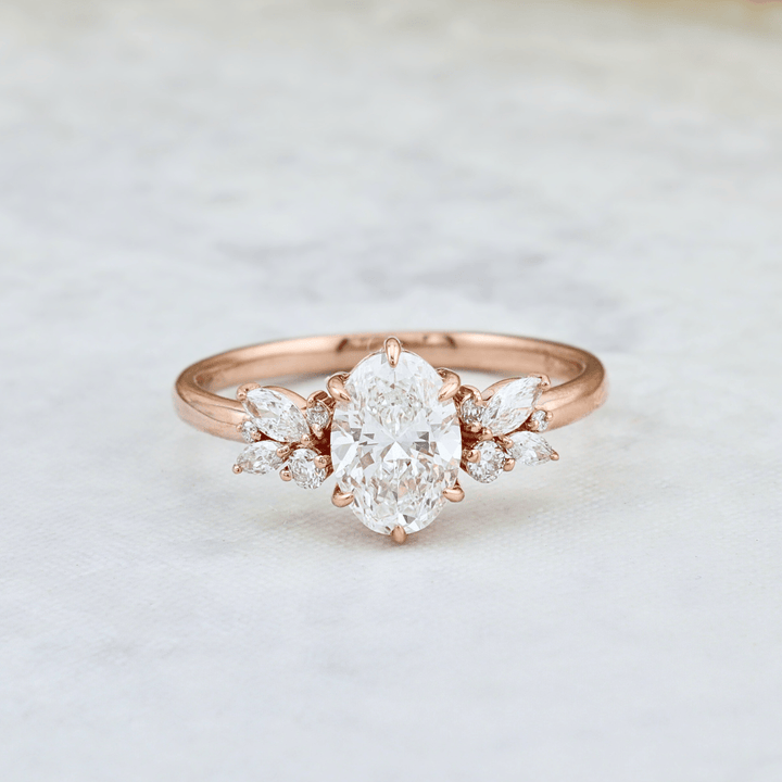 Mathieu Blanchard Bagues Bague Fancy or 14K -18K ou platine et diamants