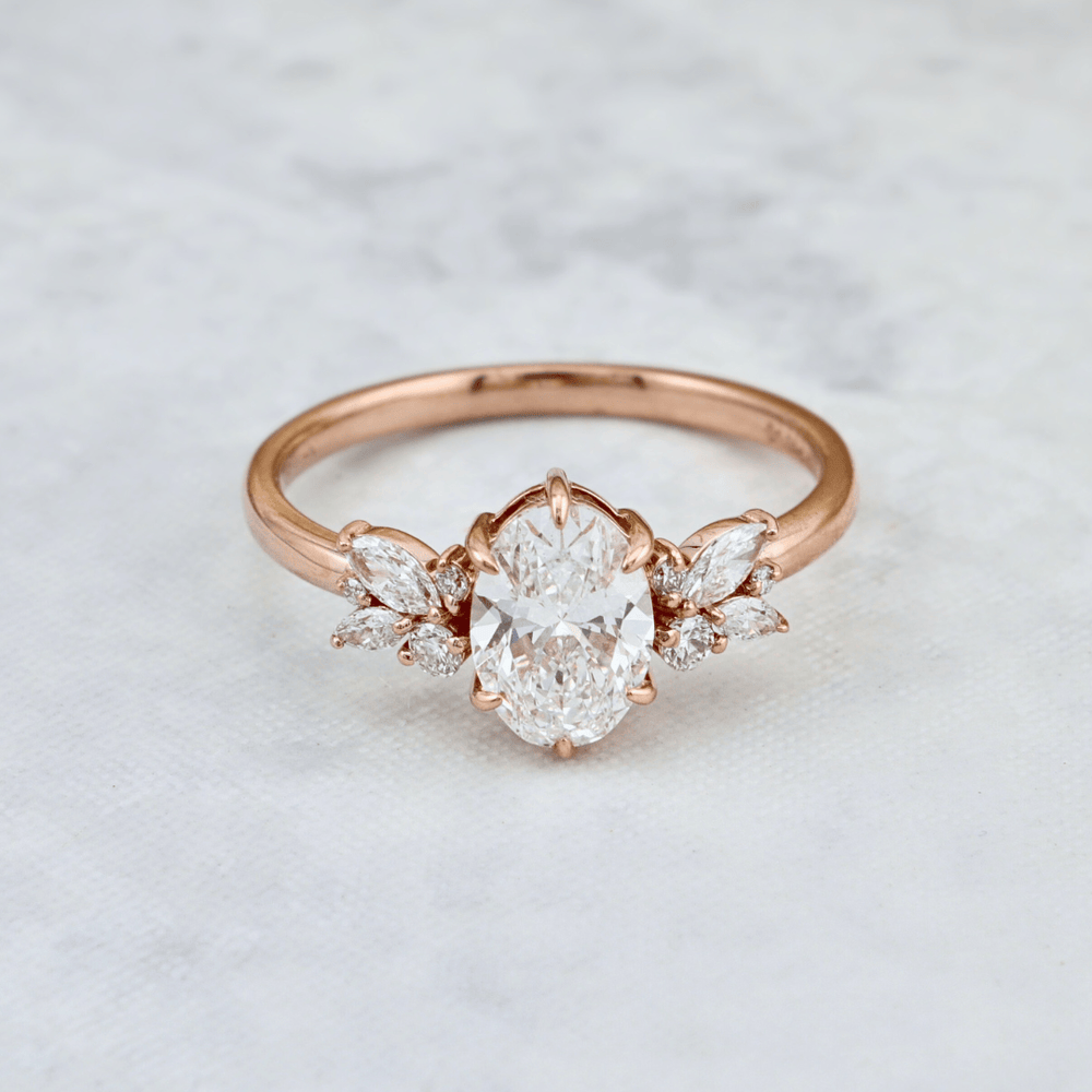 Mathieu Blanchard Bagues Bague Fancy or 14K -18K ou platine et diamants