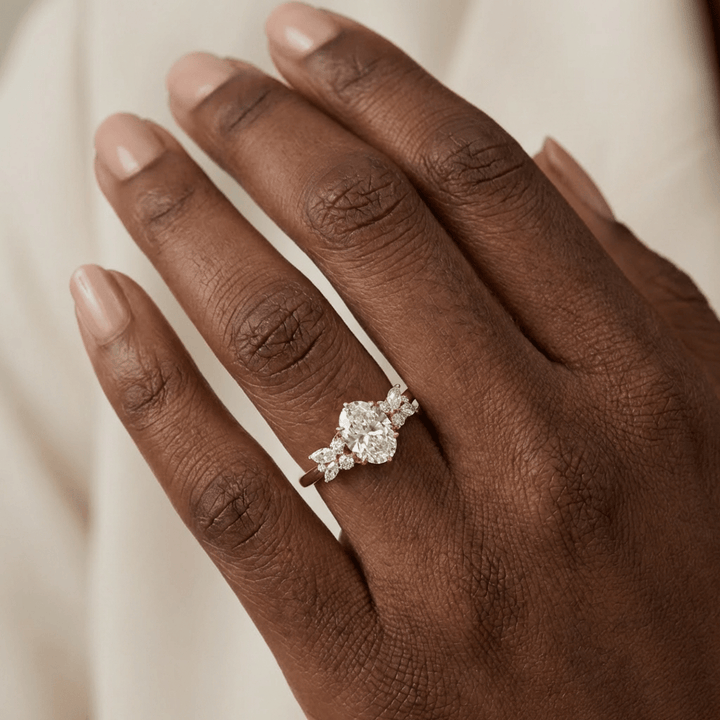 Mathieu Blanchard Bagues Bague Fancy or 14K -18K ou platine et diamants