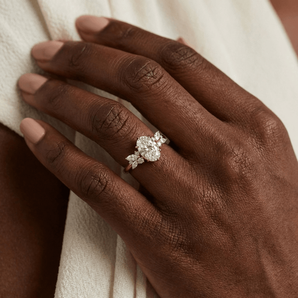 Mathieu Blanchard Bagues Bague Fancy or 14K -18K ou platine et diamants