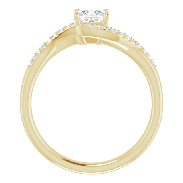 - Bagues Bague Princesse en or 14K et diamants