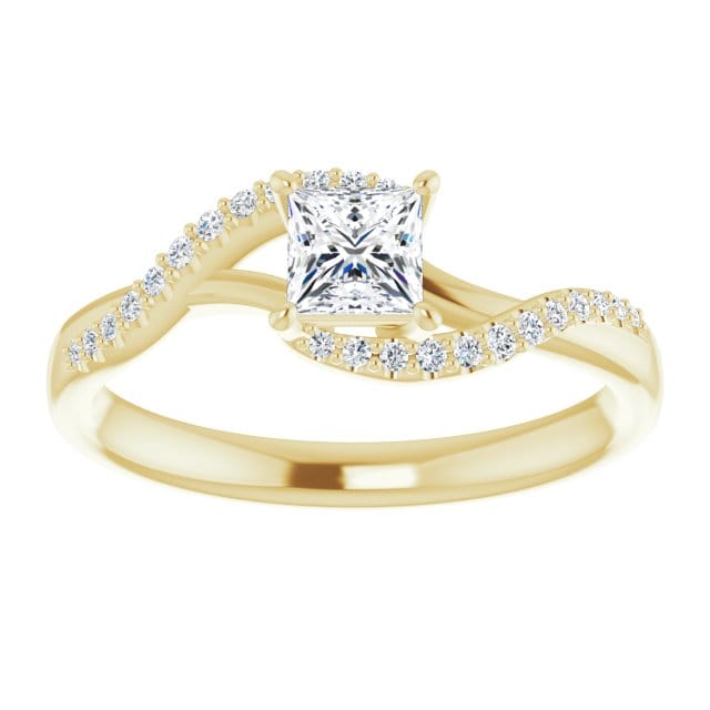 - Bagues Bague Princesse en or 14K et diamants