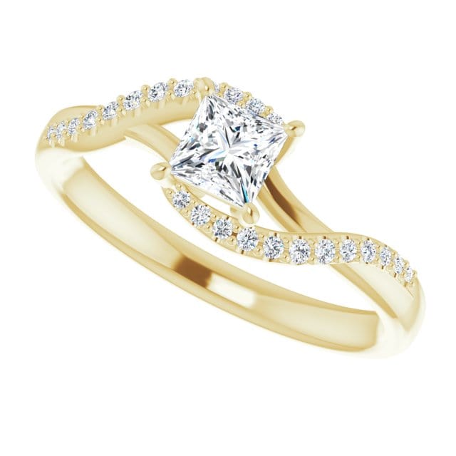 - Bagues Bague Princesse en or 14K et diamants