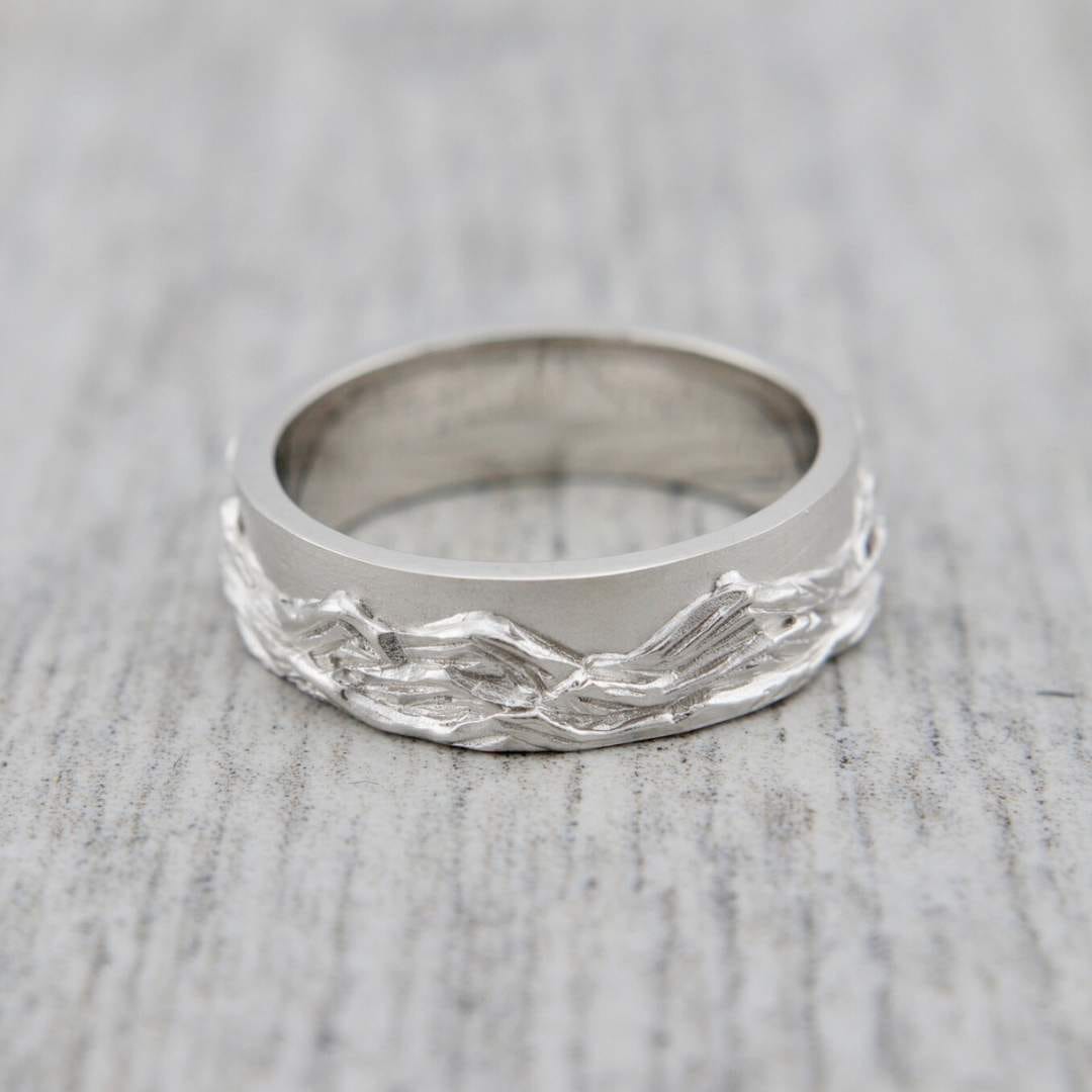 Mathieu Blanchard Bagues Bague Rocheuses canadiennes en argent sterling