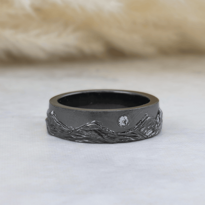 Mathieu Blanchard Bagues Bague Rocheuses canadiennes - Version nuit