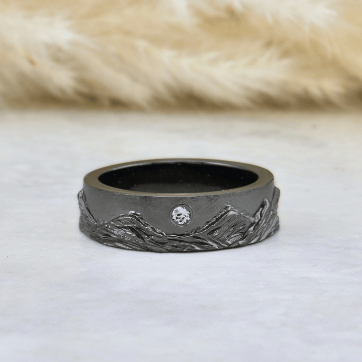 Mathieu Blanchard Bagues Bague Rocheuses canadiennes - Version nuit