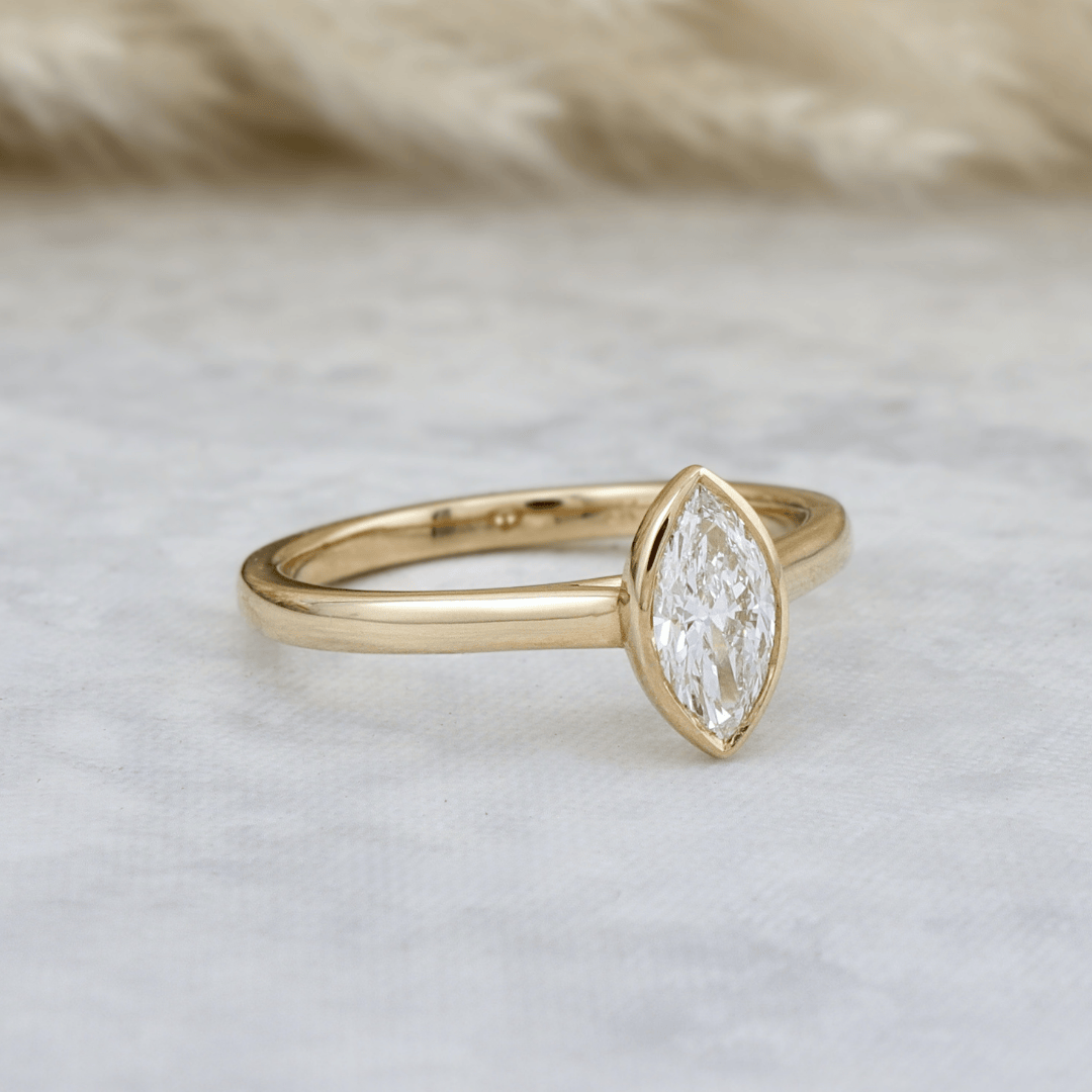 Bague solitaire Marquise diamants 0.50 ct Mathieu Blanchard Bagues Bague solitaire Marquise diamants 0.50 ct Mathieu Blanchard Joaillerie